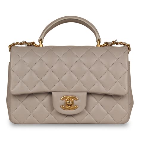 chanel classic flap mini rectangular|chanel mini flap bag with top handle.